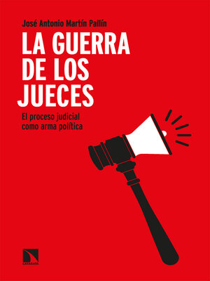 cover image of La guerra de los jueces
